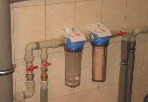 Установка проточного фильтра для воды в Тольятти